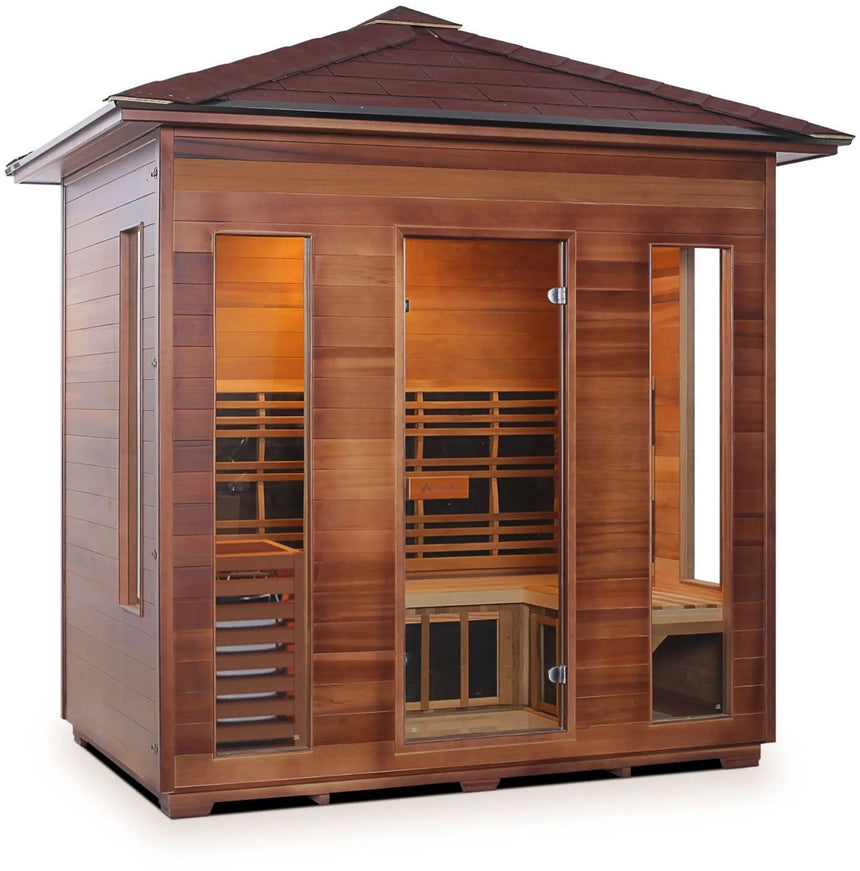 ZiahCare's Enlighten Diamond 5 Person Hybrid Sauna Mockup Image 5