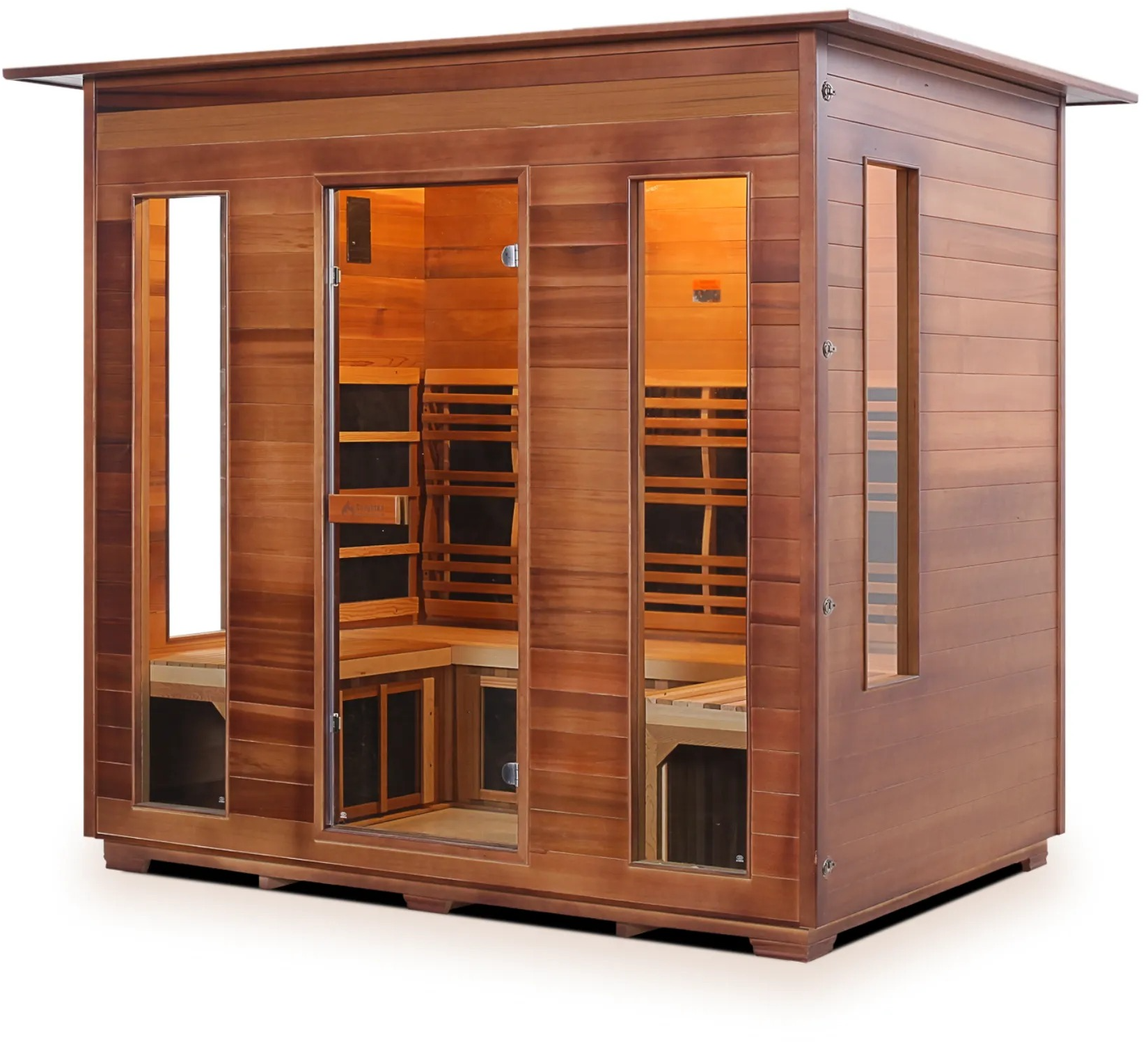 ZiahCare's Enlighten Diamond 5 Person Hybrid Sauna Mockup Image 2