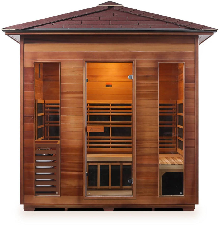 ZiahCare's Enlighten Diamond 5 Person Hybrid Sauna Mockup Image 3