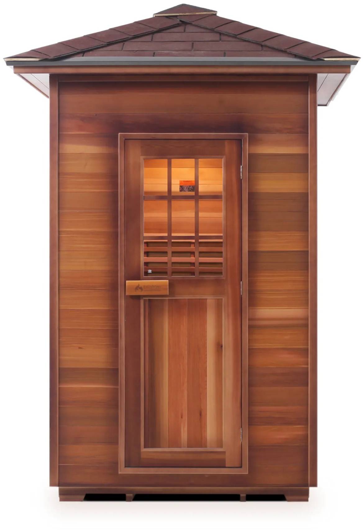 ZiahCare's Enlighten MoonLight 2 Person Traditional Sauna Mockup Image 4