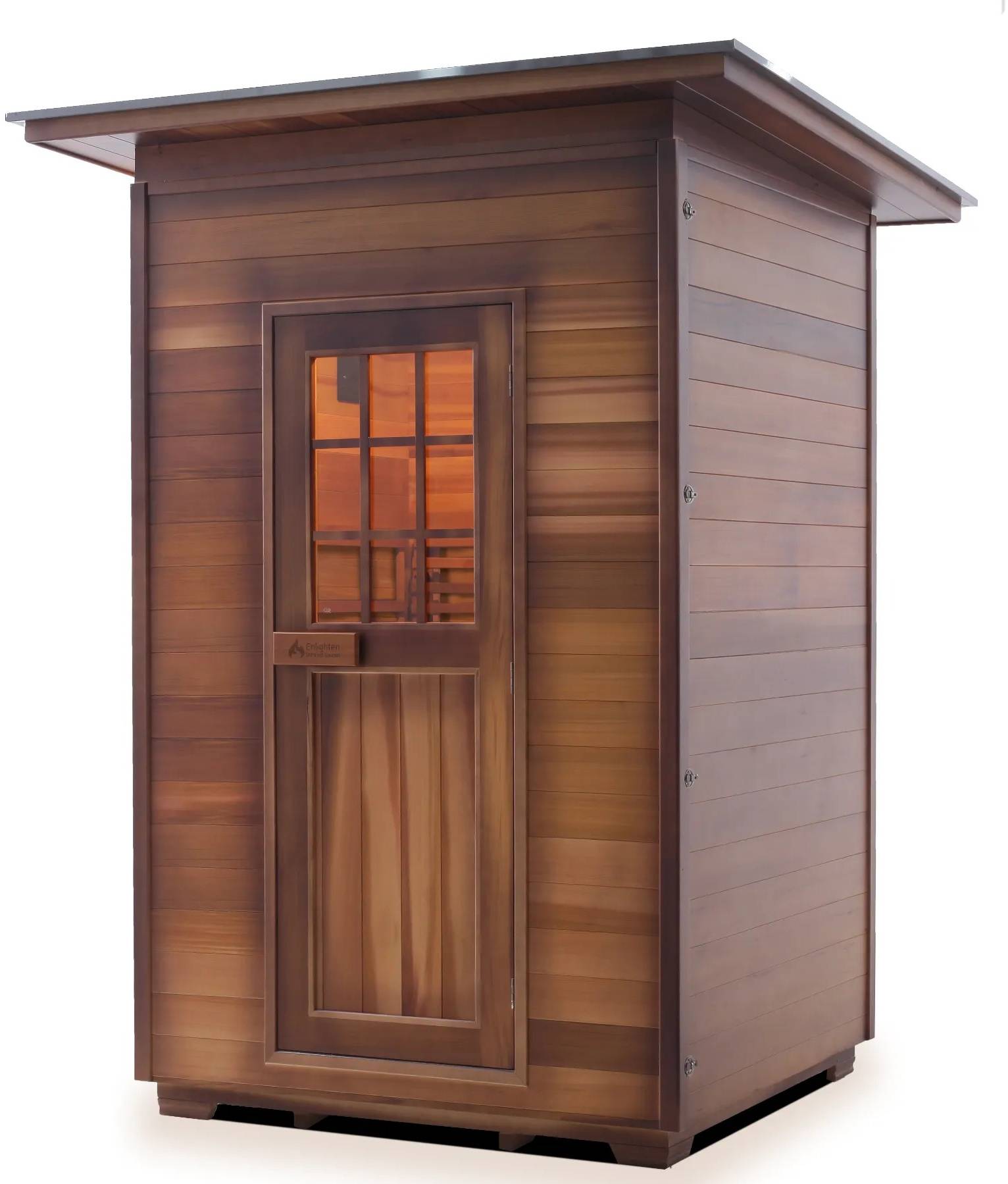 ZiahCare's Enlighten MoonLight 2 Person Traditional Sauna Mockup Image 11