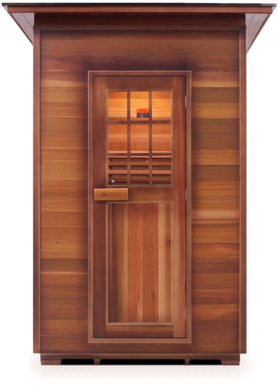 ZiahCare's Enlighten MoonLight 2 Person Traditional Sauna Mockup Image 9