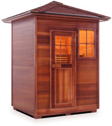 ZiahCare's Enlighten MoonLight 3 Person Traditional Sauna Mockup Image 7