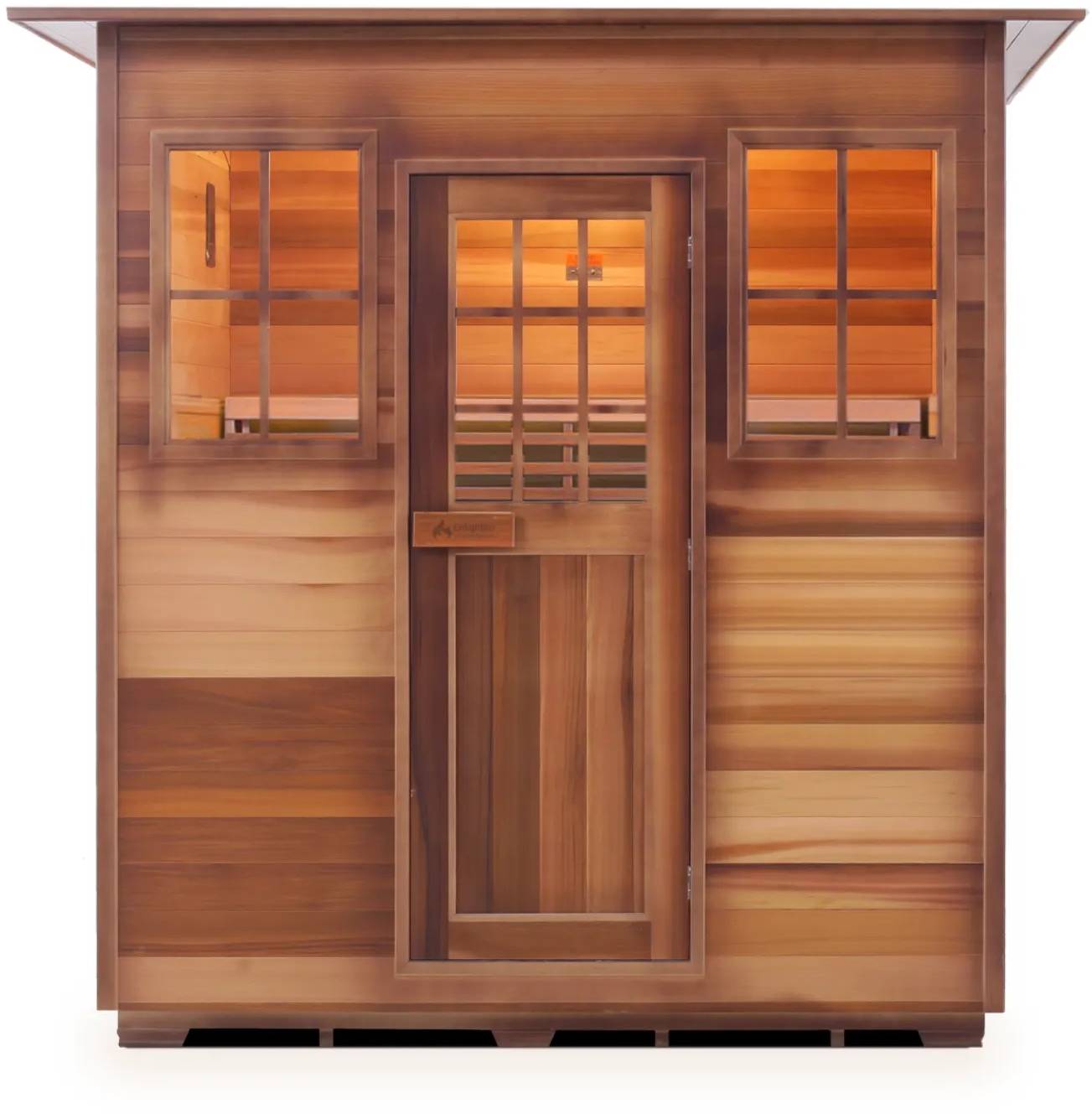 ZiahCare's Enlighten MoonLight 4 Person Traditional Sauna Mockup Image 1