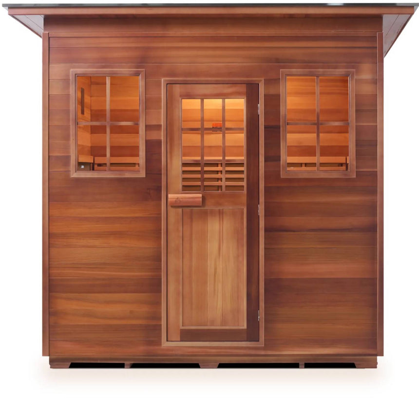 ZiahCare's Enlighten MoonLight 5 Person Traditional Sauna Mockup Image 10