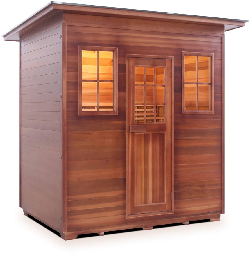 ZiahCare's Enlighten MoonLight 5 Person Traditional Sauna Mockup Image 12