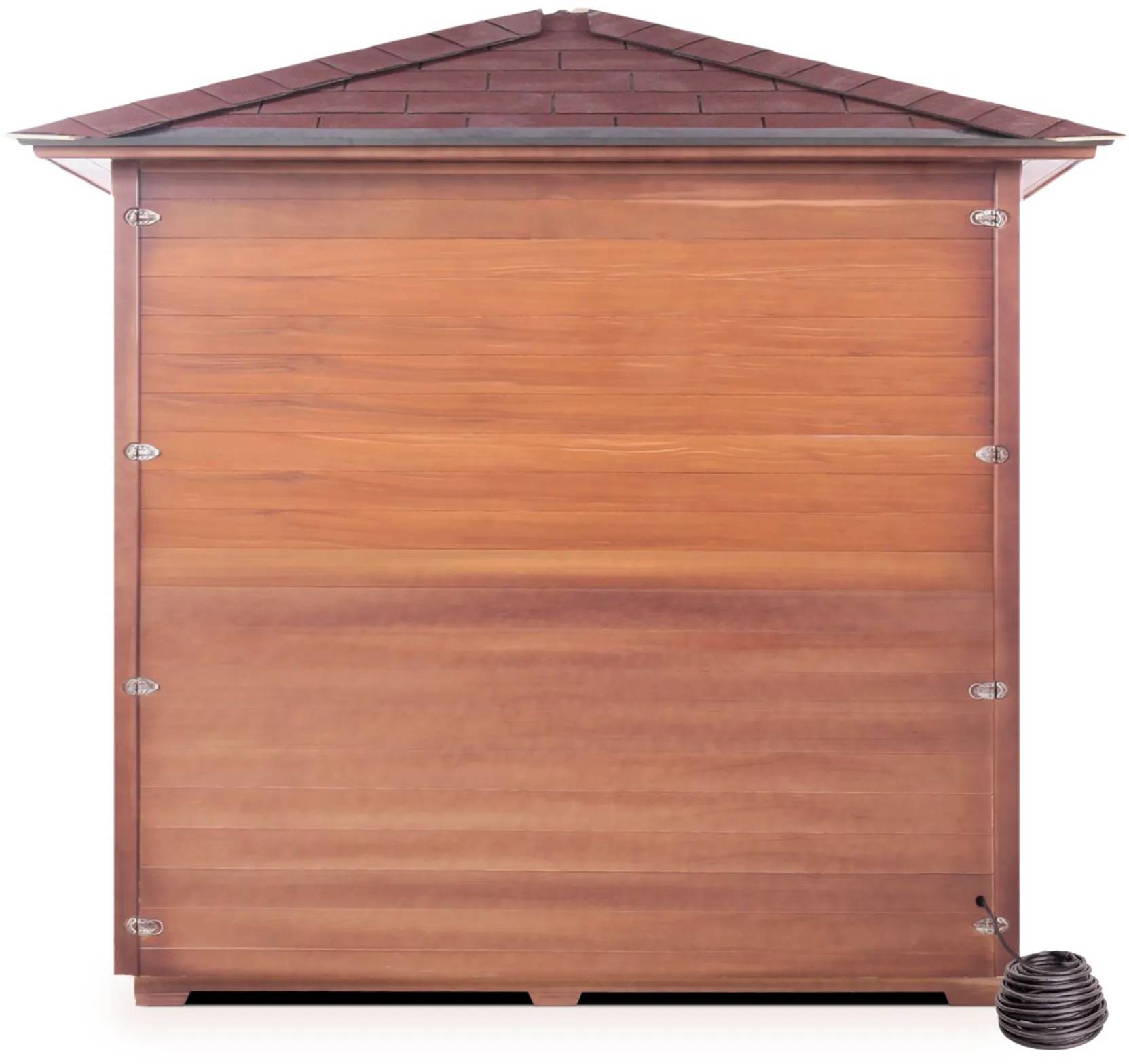 ZiahCare's Enlighten Rustic 5 Person Infrared Sauna Mockup Image 9