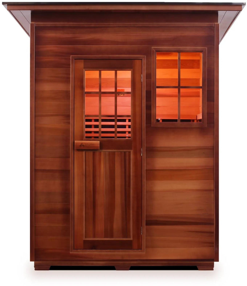 ZiahCare's Enlighten Sapphire 3 Person Hybrid Sauna Mockup Image 11