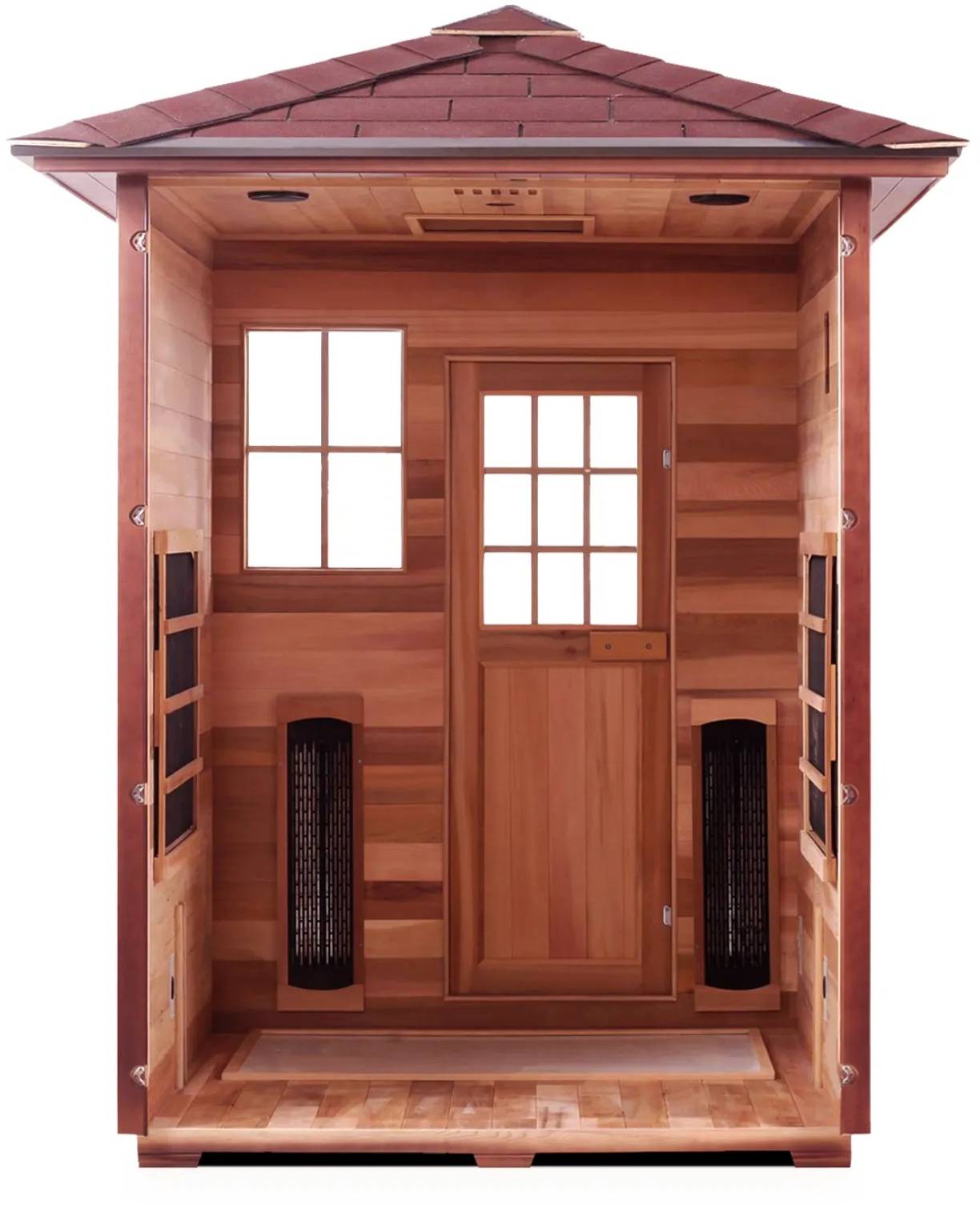 ZiahCare's Enlighten Sapphire 3 Person Hybrid Sauna Mockup Image 10