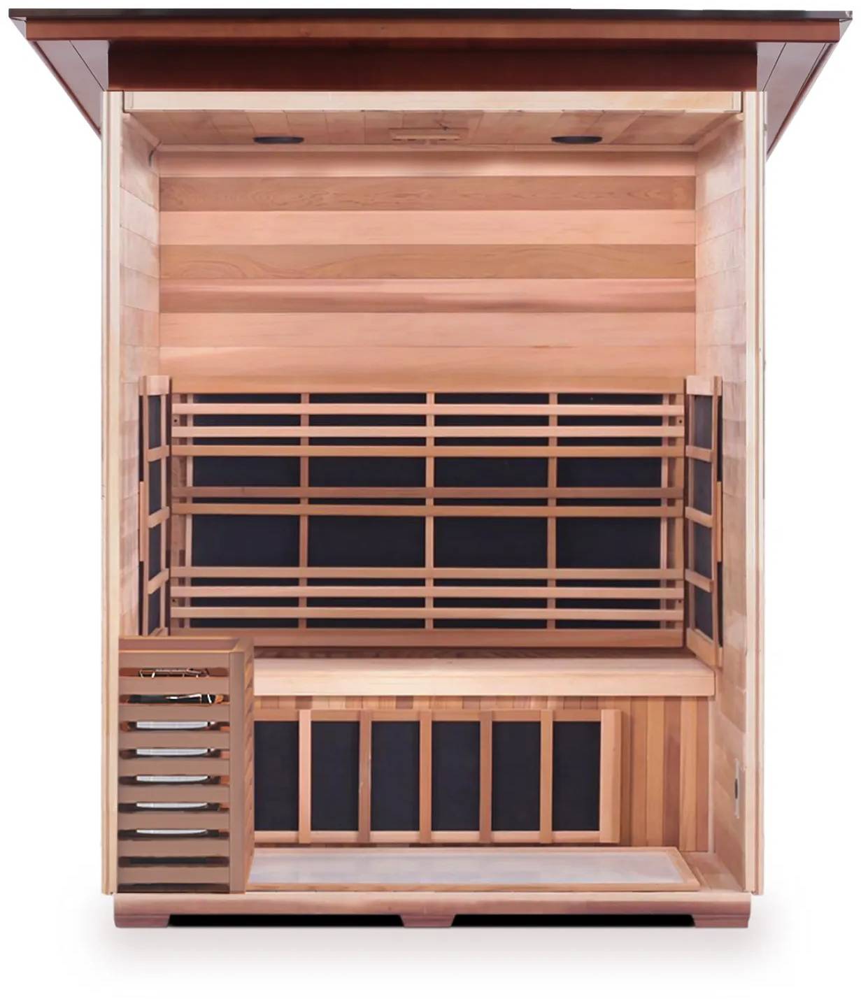 ZiahCare's Enlighten Sapphire 3 Person Hybrid Sauna Mockup Image 12