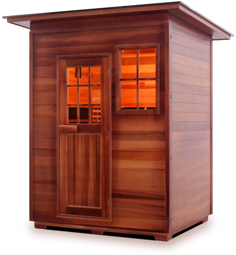 ZiahCare's Enlighten Sapphire 3 Person Hybrid Sauna Mockup Image 13