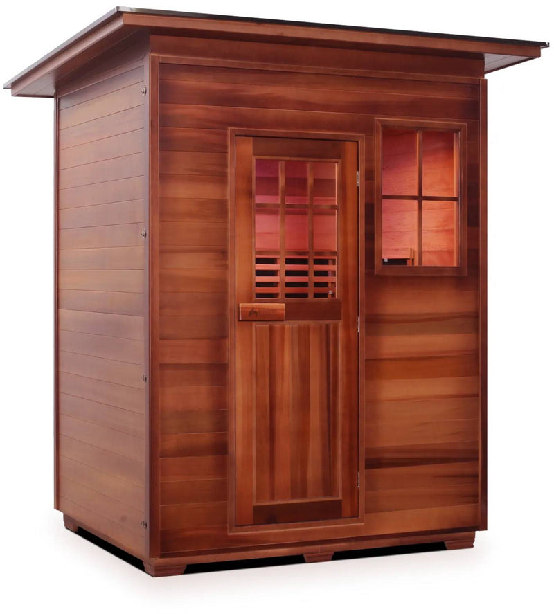 ZiahCare's Enlighten Sapphire 3 Person Hybrid Sauna Mockup Image 14