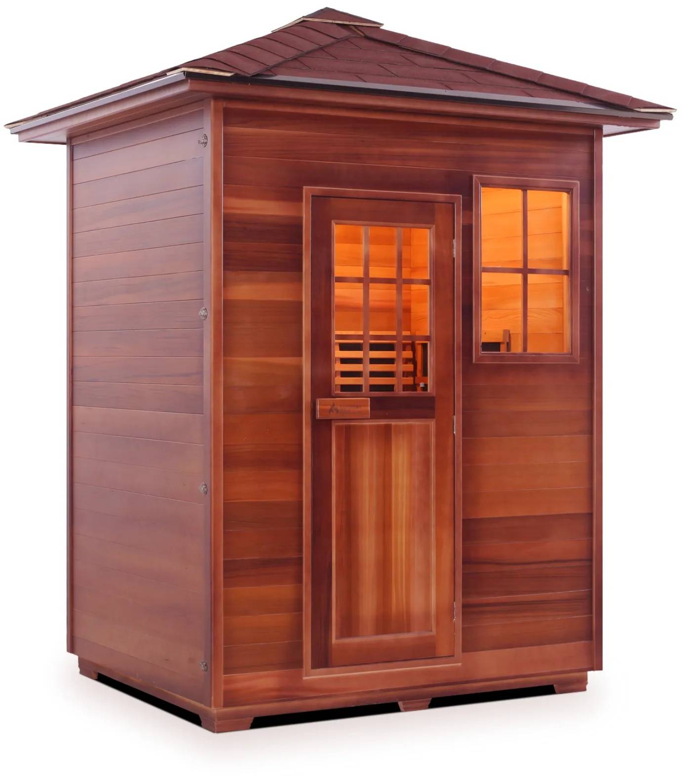 ZiahCare's Enlighten Sapphire 3 Person Hybrid Sauna Mockup Image 7