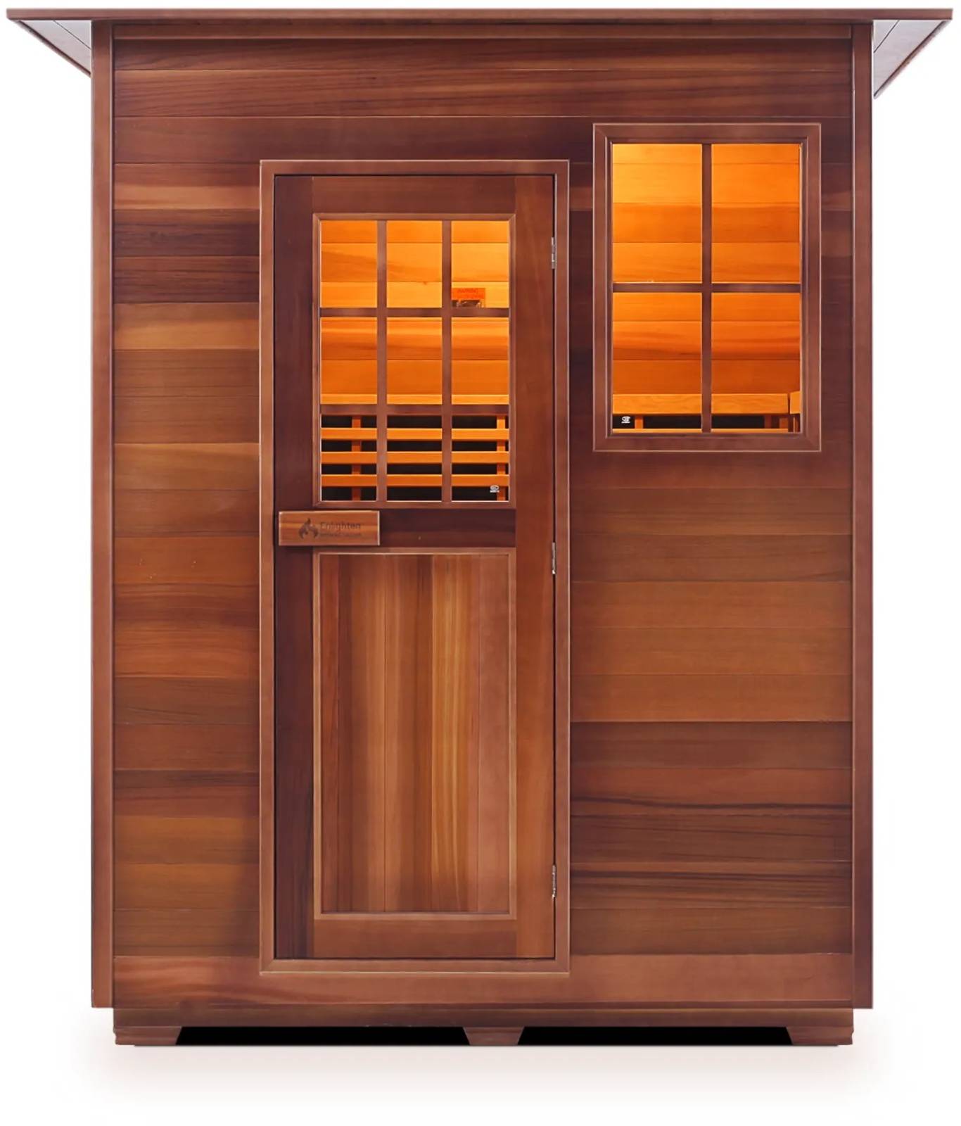 ZiahCare's Enlighten Sapphire 3 Person Hybrid Sauna Mockup Image 1