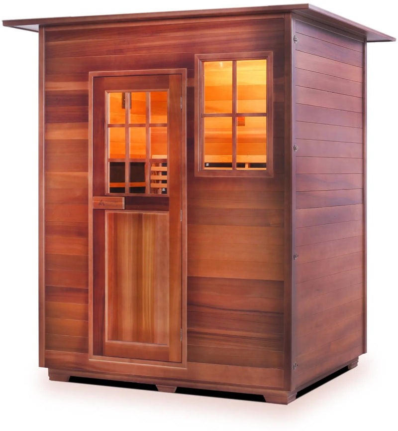 ZiahCare's Enlighten Sapphire 3 Person Hybrid Sauna Mockup Image 2