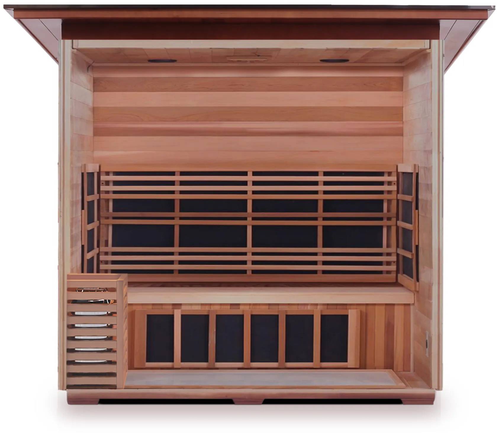 ZiahCare's Enlighten Sapphire 4 Person Hybrid Sauna Mockup Image 12