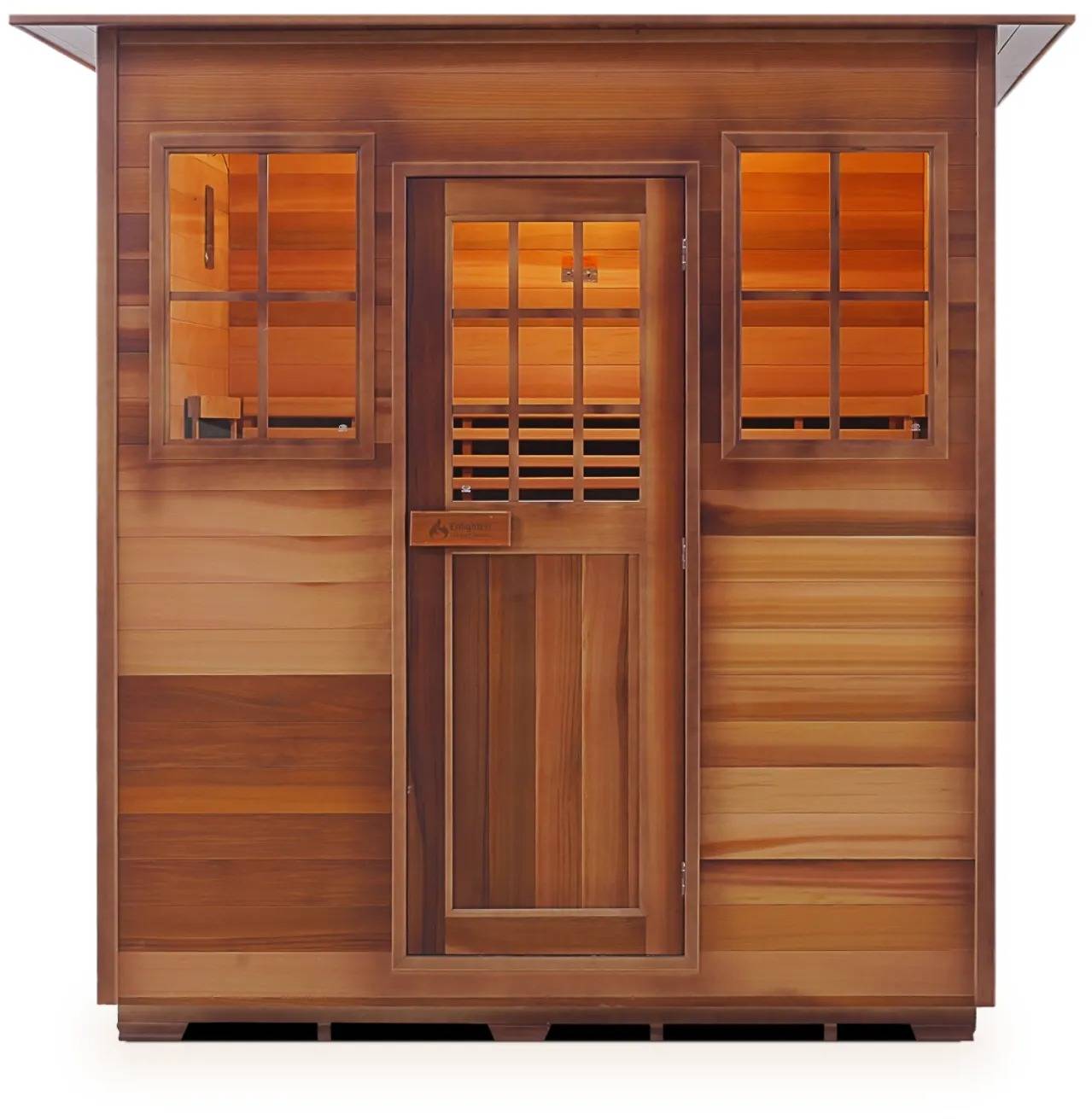 ZiahCare's Enlighten Sapphire 4 Person Hybrid Sauna Mockup Image 1