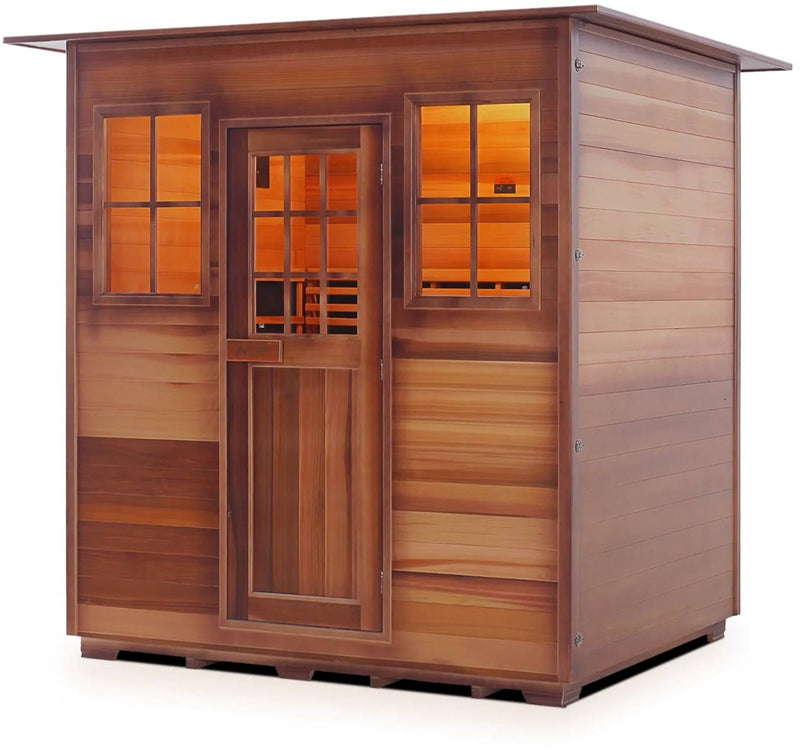 ZiahCare's Enlighten Sapphire 4 Person Hybrid Sauna Mockup Image 3