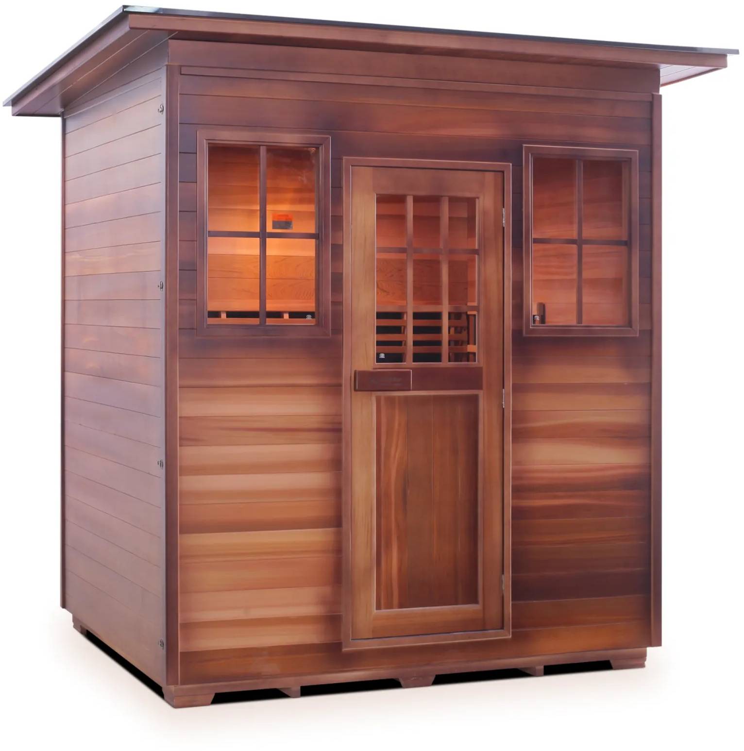 ZiahCare's Enlighten Sapphire 4 Person Hybrid Sauna Mockup Image 14