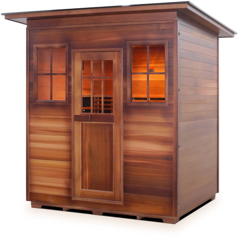 ZiahCare's Enlighten Sapphire 4 Person Hybrid Sauna Mockup Image 13