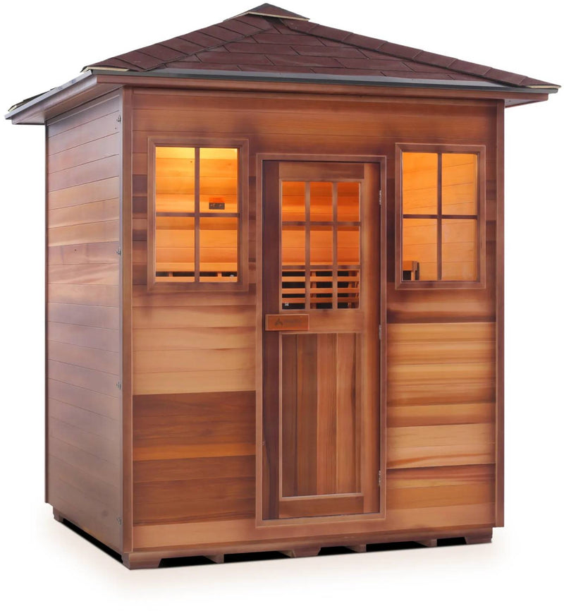 ZiahCare's Enlighten Sapphire 4 Person Hybrid Sauna Mockup Image 7