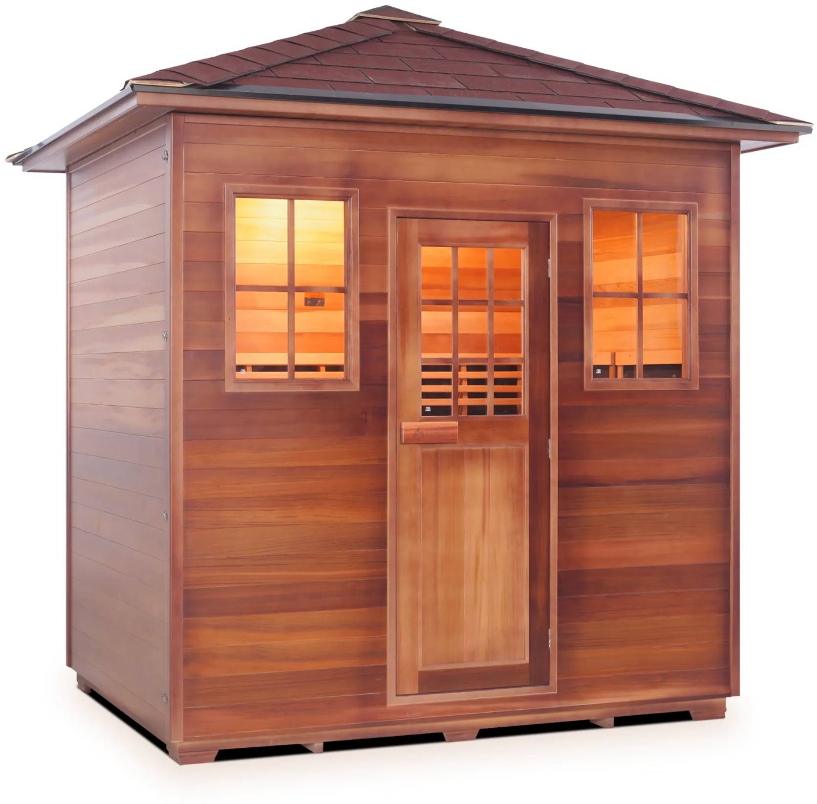 ZiahCare's Enlighten Sapphire 5 Person Hybrid Sauna Mockup Image 10