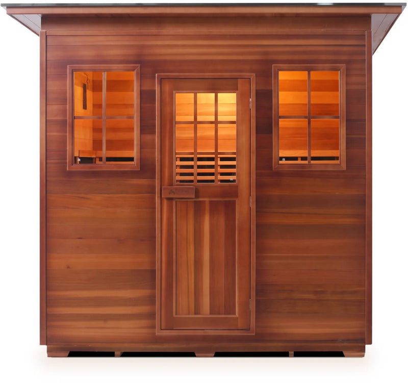 ZiahCare's Enlighten Sapphire 5 Person Hybrid Sauna Mockup Image 9