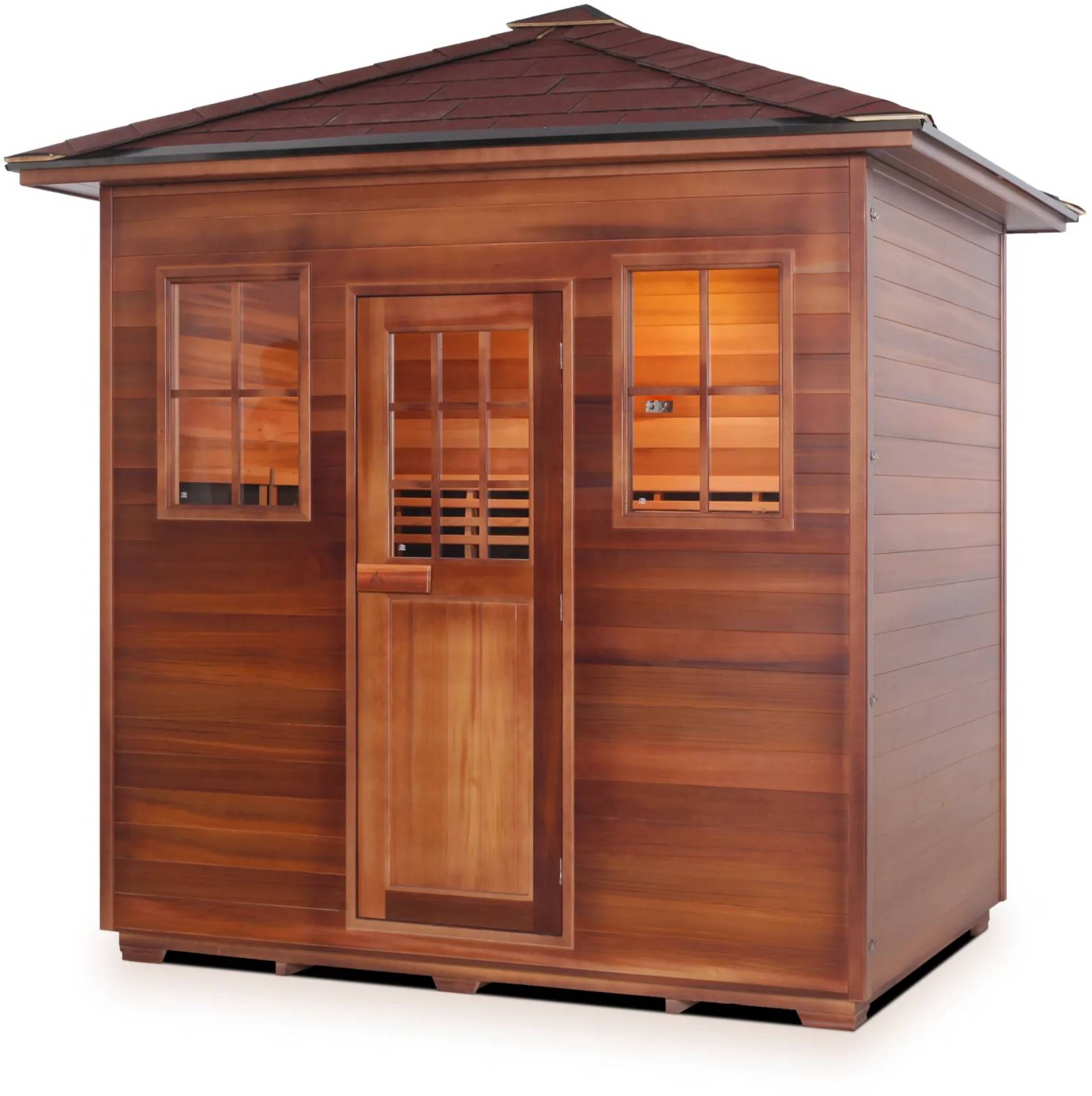 ZiahCare's Enlighten Sapphire 5 Person Hybrid Sauna Mockup Image 6