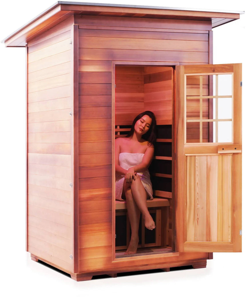 ZiahCare's Enlighten Sierra 2 Person Infrared Sauna Mockup Image 10