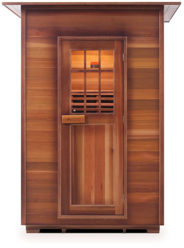 ZiahCare's Enlighten Sierra 2 Person Infrared Sauna Mockup Image 1