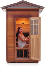 ZiahCare's Enlighten Sierra 2 Person Infrared Sauna Mockup Image 6