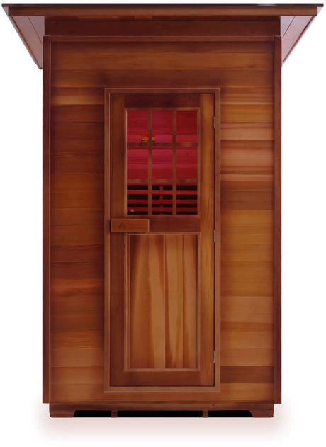ZiahCare's Enlighten Sierra 2 Person Infrared Sauna Mockup Image 8