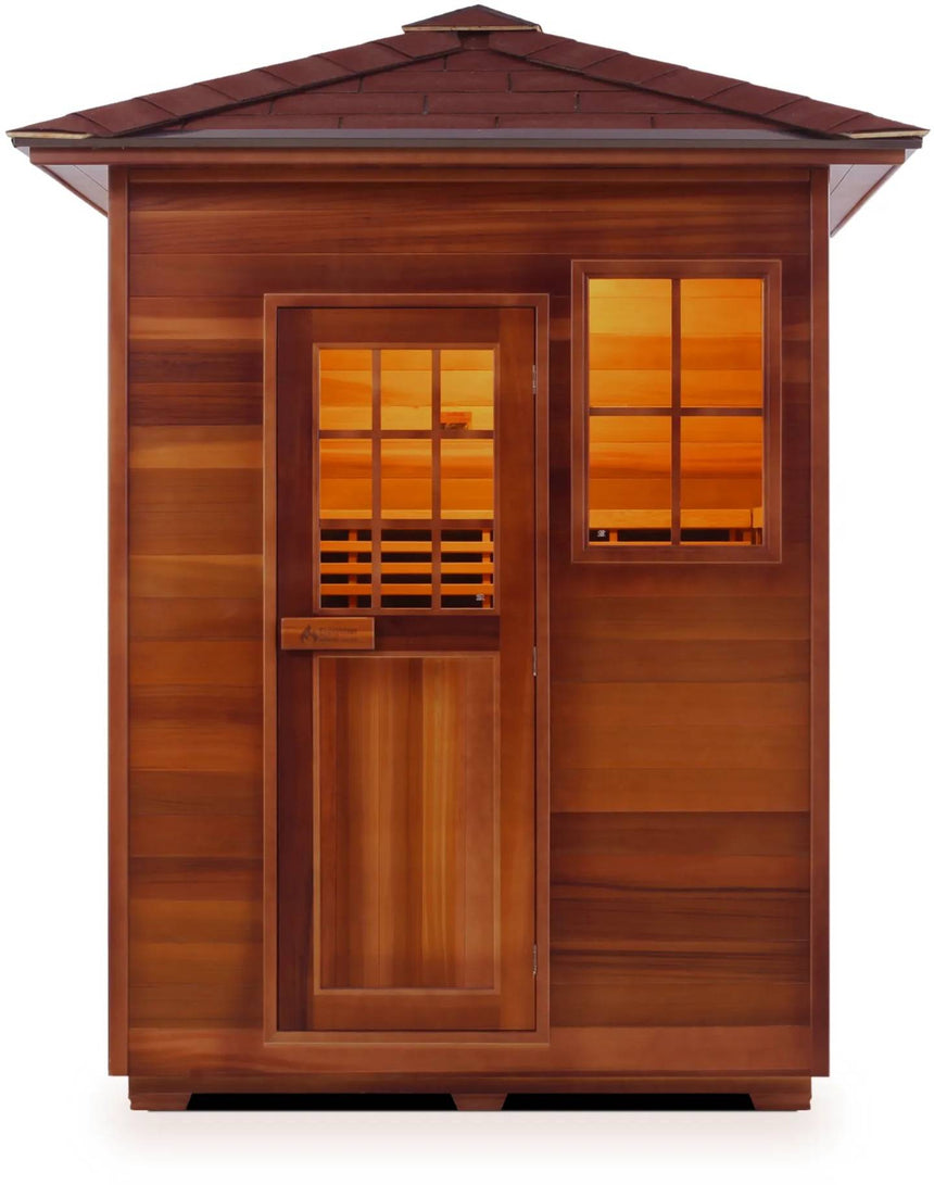 ZiahCare's Enlighten Sierra 3 Person Infrared Sauna Mockup Image 5