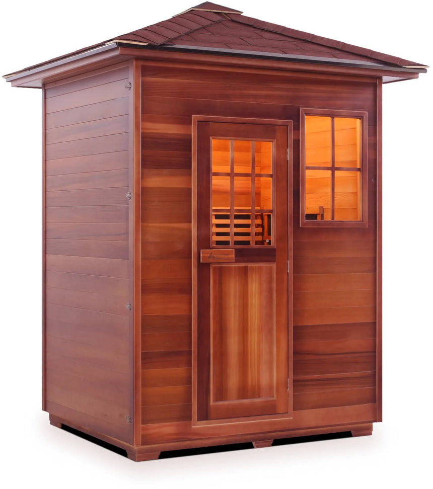 ZiahCare's Enlighten Sierra 3 Person Infrared Sauna Mockup Image 8