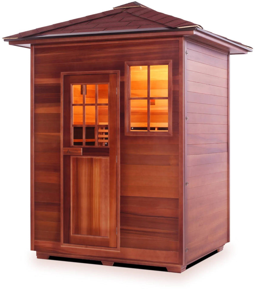 ZiahCare's Enlighten Sierra 3 Person Infrared Sauna Mockup Image 7