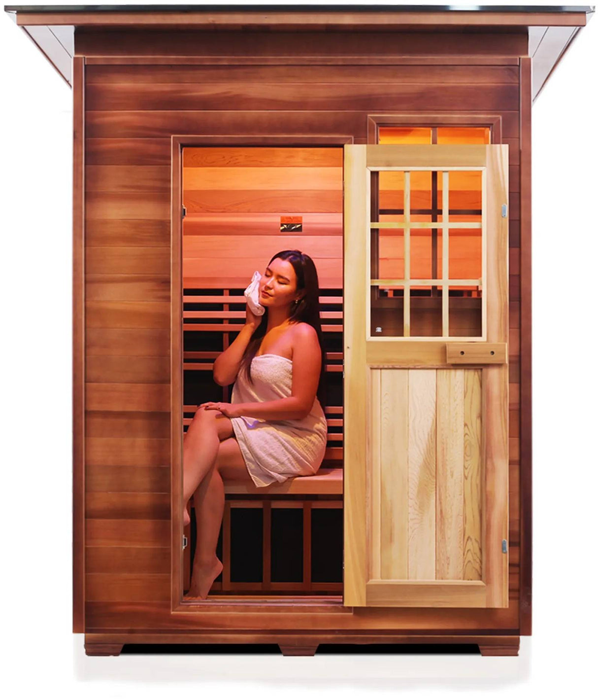ZiahCare's Enlighten Sierra 3 Person Infrared Sauna Mockup Image 16