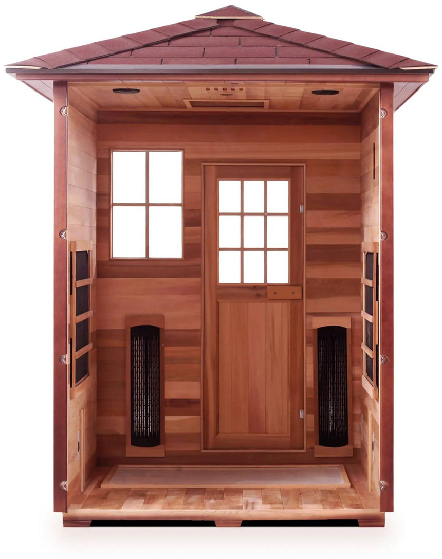 ZiahCare's Enlighten Sierra 3 Person Infrared Sauna Mockup Image 6