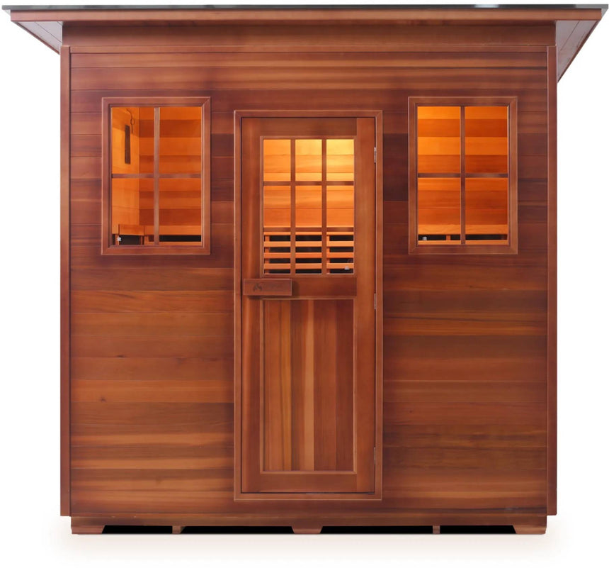 ZiahCare's Enlighten Sierra 4 Person Infrared Sauna Mockup Image 10