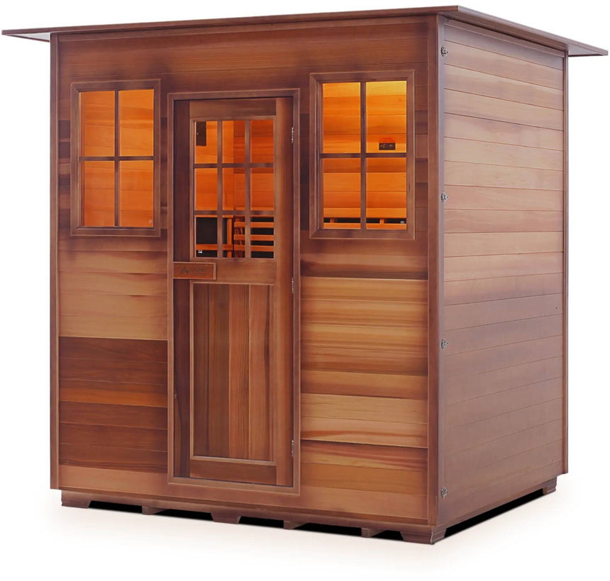 ZiahCare's Enlighten Sierra 4 Person Infrared Sauna Mockup Image 2