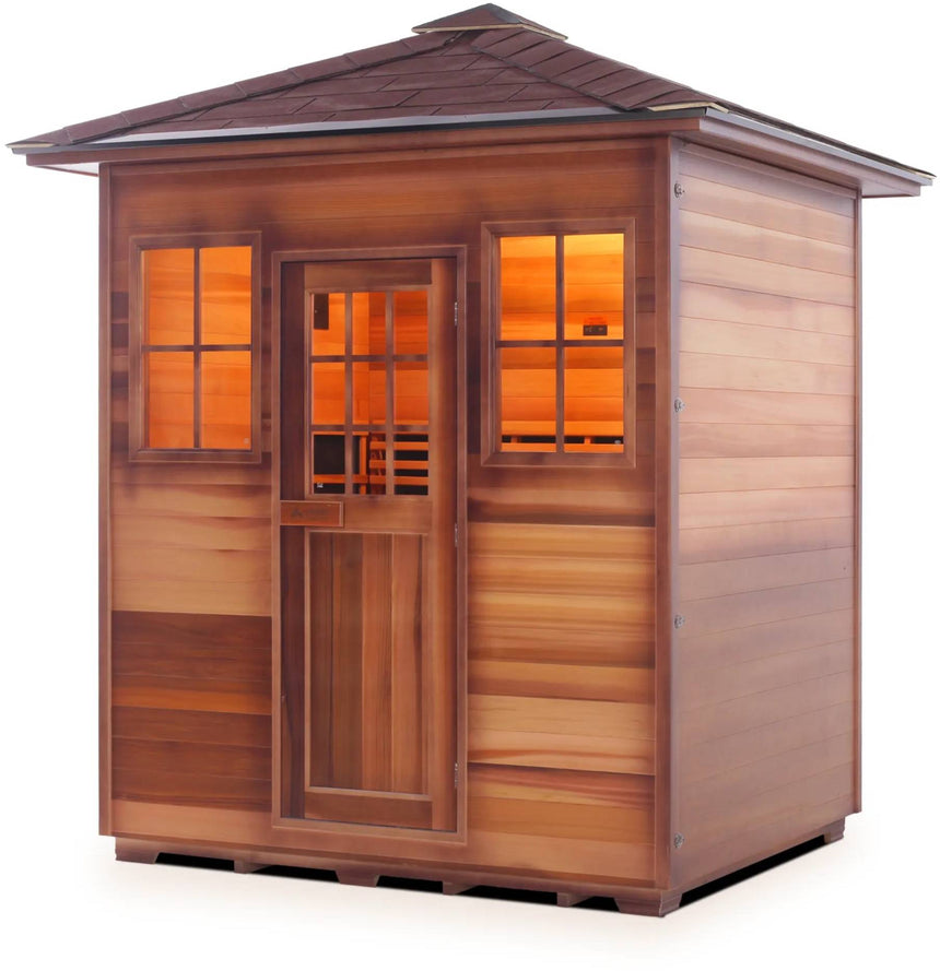 ZiahCare's Enlighten Sierra 4 Person Infrared Sauna Mockup Image 6