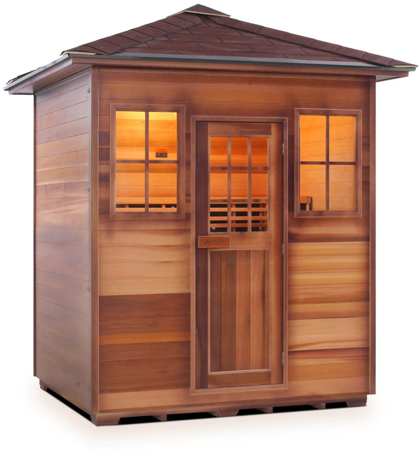 ZiahCare's Enlighten Sierra 4 Person Infrared Sauna Mockup Image 7