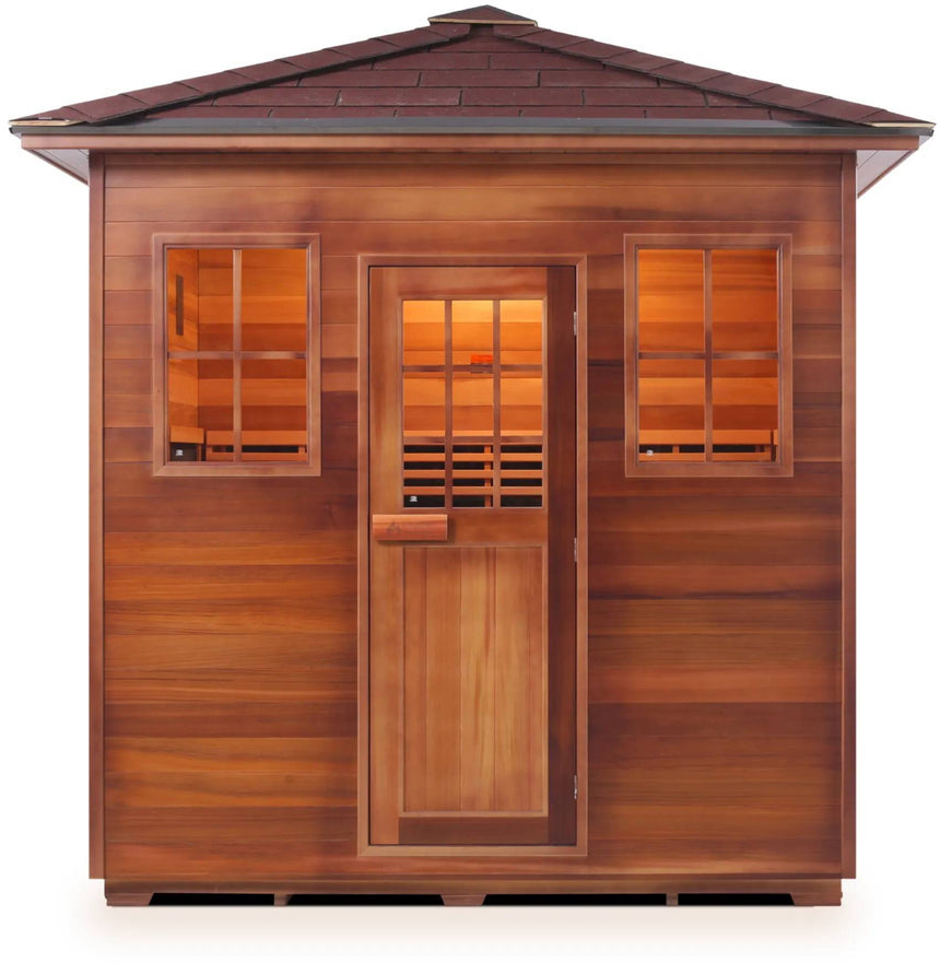 ZiahCare's Enlighten Sierra 5 Person Infrared Sauna Mockup Image 4