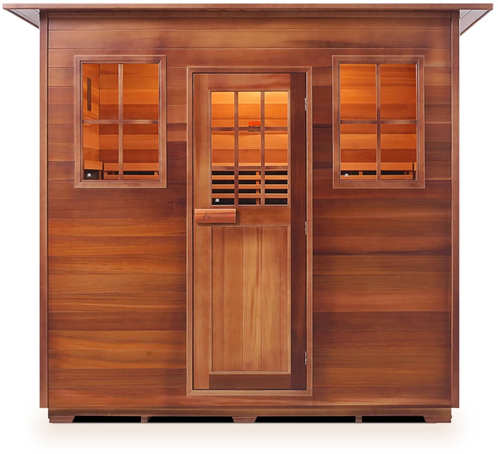 ZiahCare's Enlighten Sierra 5 Person Infrared Sauna Mockup Image 1