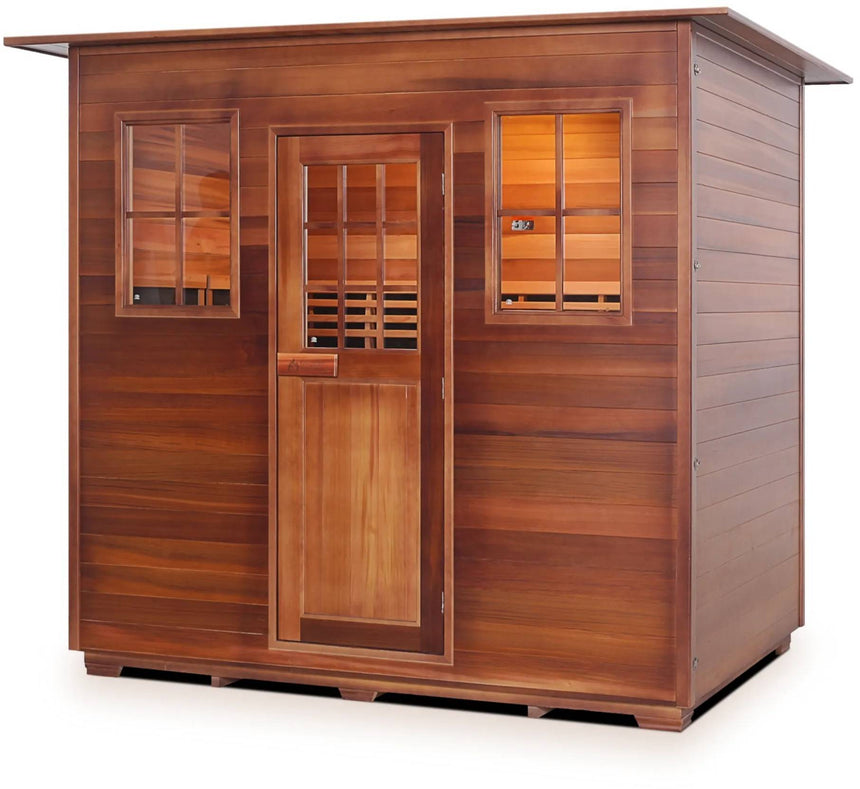 ZiahCare's Enlighten Sierra 5 Person Infrared Sauna Mockup Image 3