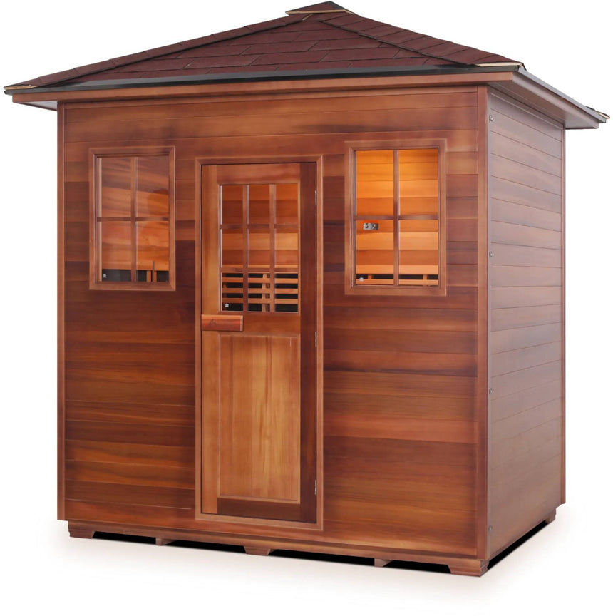 ZiahCare's Enlighten Sierra 5 Person Infrared Sauna Mockup Image 7