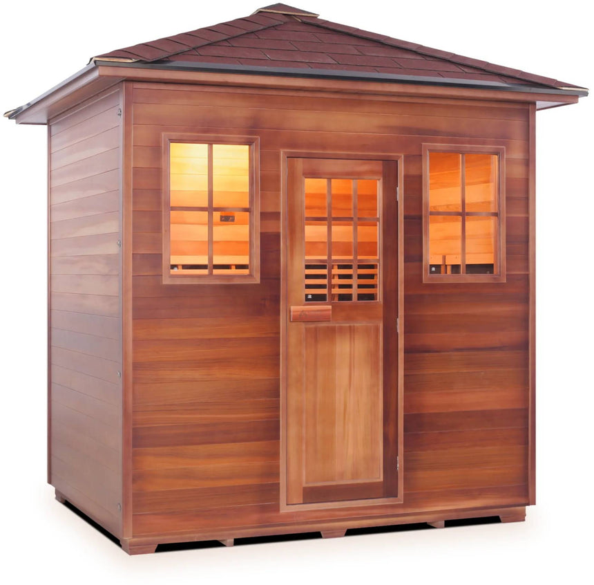 ZiahCare's Enlighten Sierra 5 Person Infrared Sauna Mockup Image 6