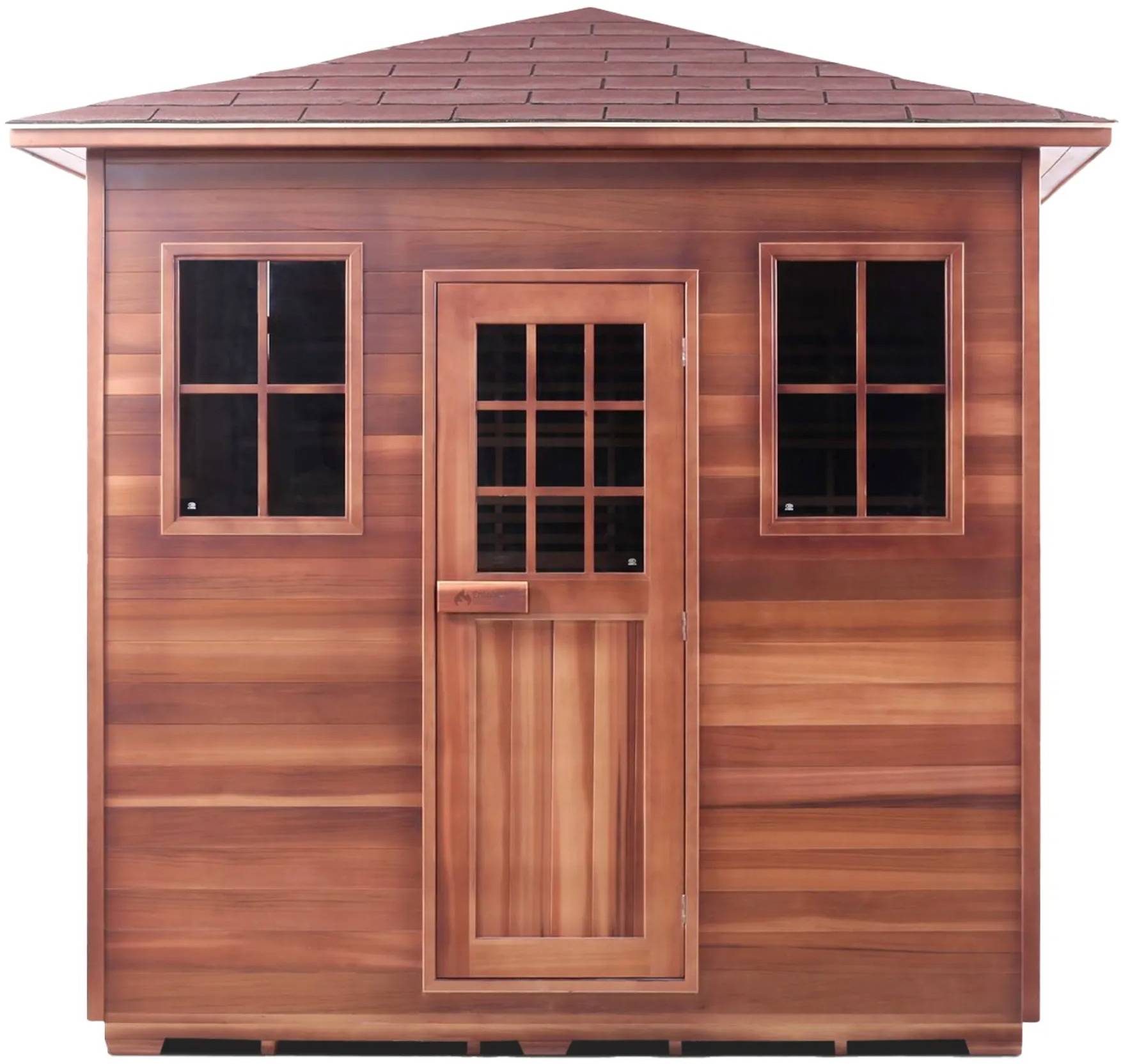 ZiahCare's Enlighten Sierra 8 Person Infrared Sauna Mockup Image 1