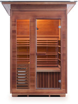 ZiahCare's Enlighten SunRise 2 Person Traditional Sauna Mockup Image 2