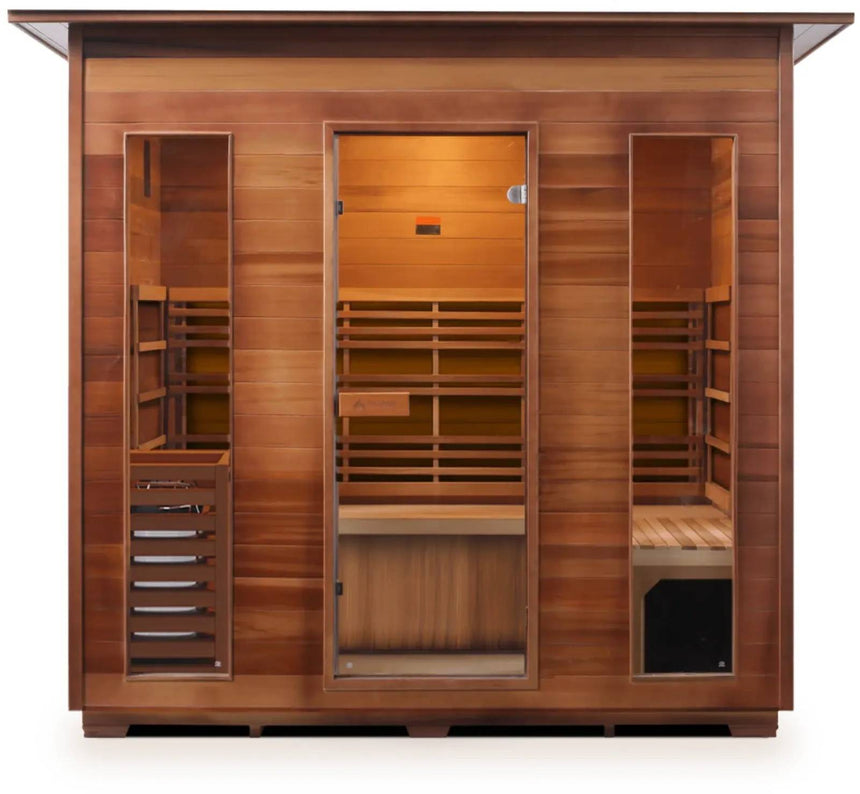 ZiahCare's Enlighten SunRise 5 Person Traditional Sauna Mockup Image 1