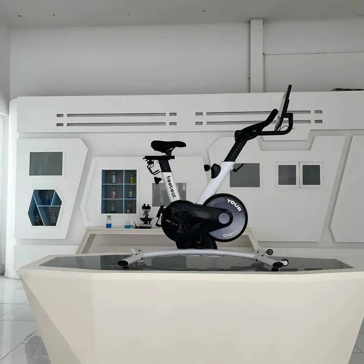 ZiahCare's Freebeat Boom Stationary Exercise Bike Mockup Image 9